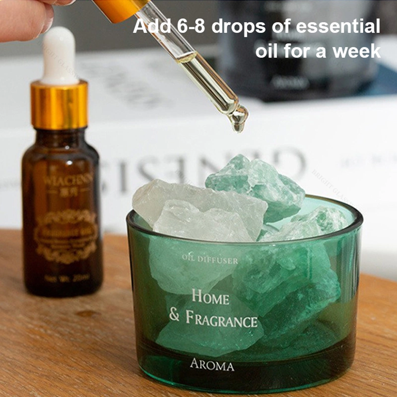 Essential Oil Aroma Crystal Rocks Diffuser Aromatherapy Fragrance Scent Crystal Stone Diffuser Stone