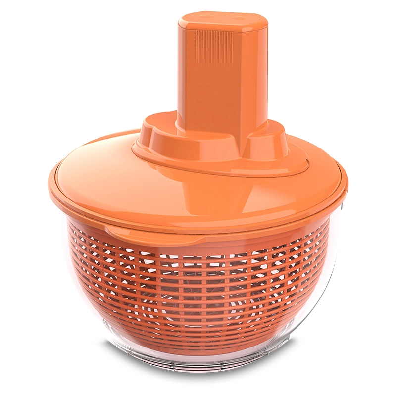 High Quality Household Item Colander Rotating Basket Hand Operated Washing Colander Salad Spinner
