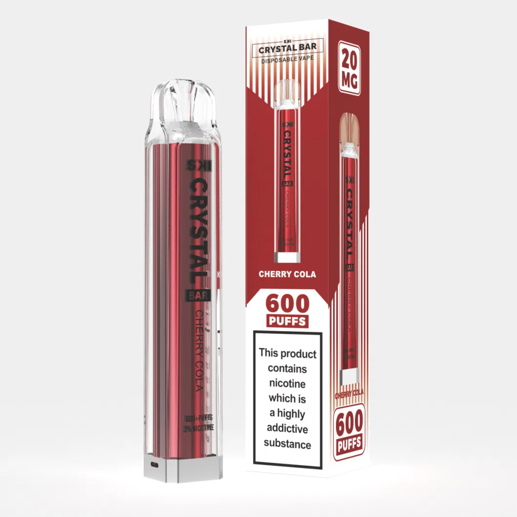 Zbood Customize Cartridge Crystal Bar 600 Ske The Crystal PRO Disposable Wholesale I Vape