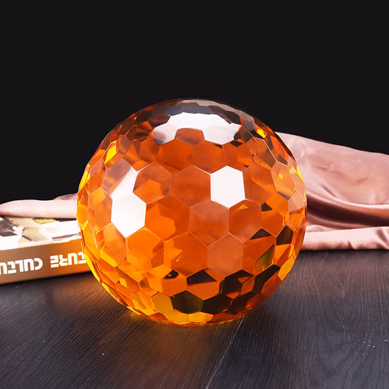 2019 New Design Golden Crystal Ball